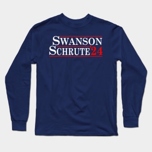 Swanson Schrute 24 Campaign Long Sleeve T-Shirt